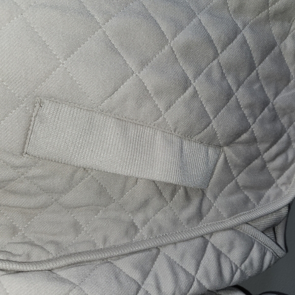 NWT Avalanche taupe Quilted Puffer Jacket with Stand-Up Collar - Picture 4 of 7